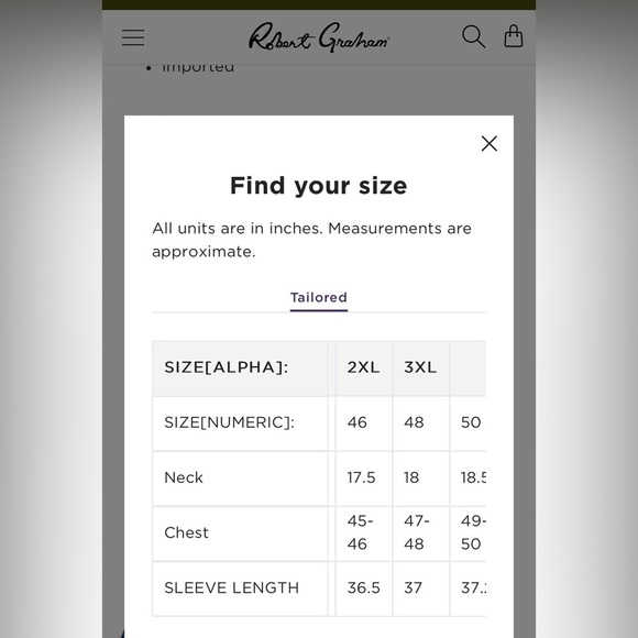 Two Men's 2XL Robert Graham Button-up Classic Fit  Dress Shirts Aberration - Picture 14 of 14